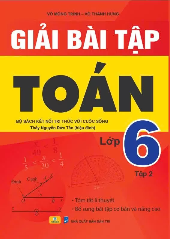GIẢI BÀI TẬP TOÁN LỚP 6 - TẬP 2 (Bám sát SGK Kết nối tri thức)